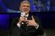 LONDON, ENGLAND - OCTOBER 09: Former Arsenal Manager, Arsene Wenger, speaks after receiving the Lifetime Achievement Award during the Leaders Sport Awards at the Natural History Museum on October 9, 2018 in London, England. (Photo by Henry Browne/Getty Images for Leaders)