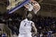 Duke's Zion Williamson (1) dunks against Eastern Michigan during the second half of an NCAA college basketball game in Durham, N.C., Wednesday, Nov. 14, 2018. Duke won 84-46. (AP Photo/Gerry Broome)