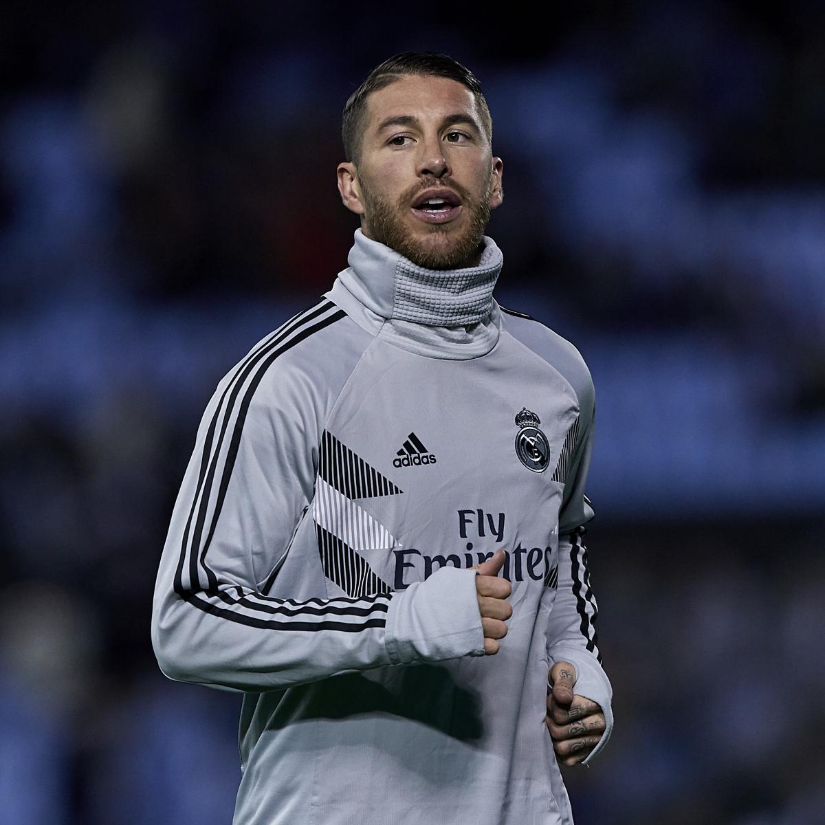 Sergio Ramos Withdraws from Spain Duty with Groin Injury ...