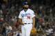 LOS ANGELES, CA - OCTOBER 28: Kenley Jansen #74 of the Los Angeles Dodgers preapres to pitch against the Boston Red Sox during the ninth inning in Game Five of the 2018 World Series at Dodger Stadium on October 28, 2018 in Los Angeles, California. (Photo by Harry How/Getty Images)
