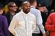 LOS ANGELES, CALIFORNIA - NOVEMBER 11: Floyd Mayweather Jr. attends a basketball game between the Los Angeles Lakers and the Atlanta Hawks at Staples Center on November 11, 2018 in Los Angeles, California. (Photo by Allen Berezovsky/Getty Images)
