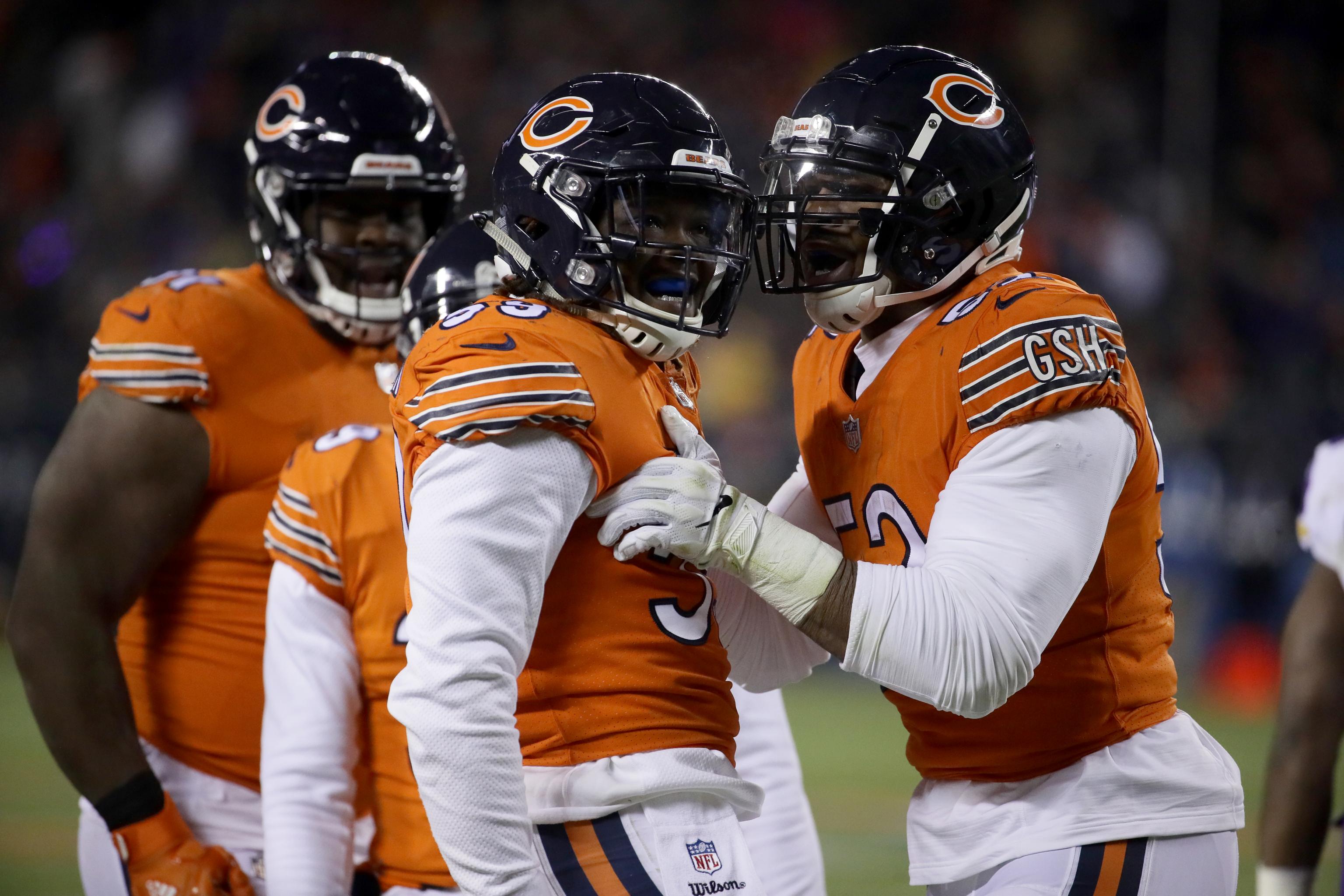 Watch: Bears' Taylor Gabriel scores three TDs in 2nd quarter in win over  Redskins 