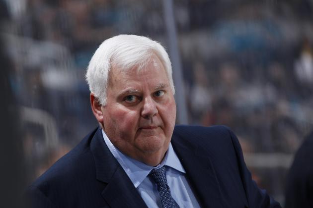 SAN JOSE, CA - FEBRUARY 18: Head coach Ken Hitchcock of the Dallas Stars looks on during the game against the San Jose Sharks at SAP Center on February 18, 2018 in San Jose, California. (Photo by Rocky W. Widner/NHL/Getty Images)