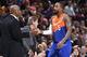 CLEVELAND, OH - NOVEMBER 13: JR Smith #5 of the Cleveland Cavaliers high fives Head Coach Larry Drew of the Cleveland Cavaliers on November 13, 2018 at The Quicken Loans Arena in Cleveland, Ohio. NOTE TO USER: User expressly acknowledges and agrees that, by downloading and/or using this Photograph, user is consenting to the terms and conditions of the Getty Images License Agreement. Mandatory Copyright Notice: Copyright 2018 NBAE (Photo by David Liam Kyle/NBAE via Getty Images)