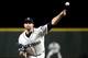 SEATTLE, WA - SEPTEMBER 24: James Paxton #65 of the Seattle Mariners pitches against the Oakland Athletics in the second inning during their game at Safeco Field on September 24, 2018 in Seattle, Washington. (Photo by Abbie Parr/Getty Images)