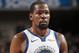 DALLAS, TX - NOVEMBER 17: Kevin Durant #35 of the Golden State Warriors looks on during the game against the Dallas Mavericks on November 17, 2018 at the American Airlines Center in Dallas, Texas. NOTE TO USER: User expressly acknowledges and agrees that, by downloading and/or using this photograph, user is consenting to the terms and conditions of the Getty Images License Agreement. Mandatory Copyright Notice: Copyright 2018 NBAE (Photo by Glenn James/NBAE via Getty Images)