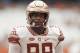 Florida State's Brian Burns runs before an NCAA college football game against Syracuse in Syracuse, N.Y., Saturday, Sept. 15, 2018. (AP Photo/Nick Lisi)