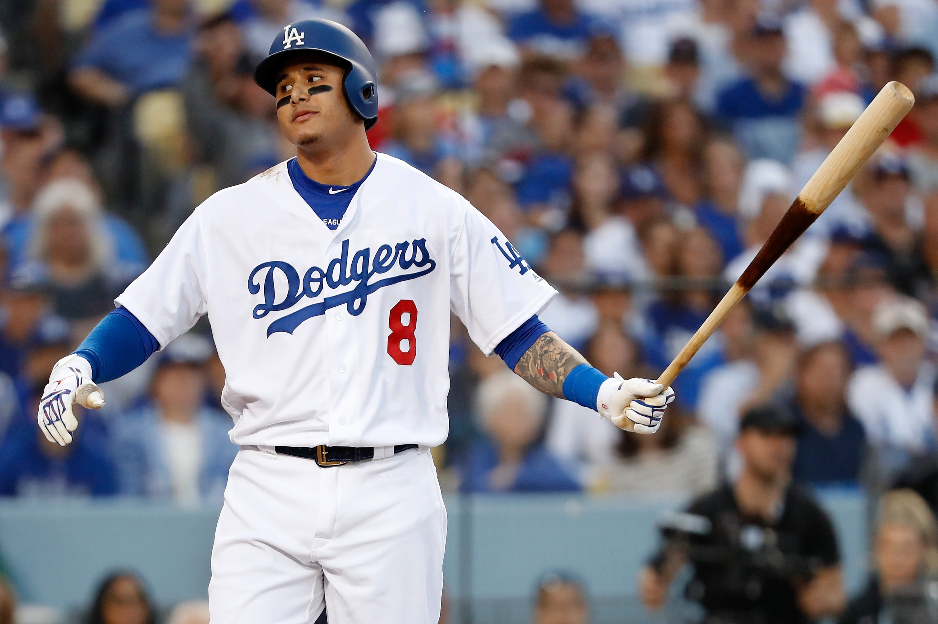 Ex-Dodgers teammates laud Manny Machado's 'awesome' skill and offer varying  takes on 'Johnny Hustle' comment