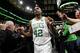 BOSTON, MA - NOVEMBER 14: Al Horford #42 of the Boston Celtics high-fives fans during a game against the Chicago Bulls on November 14, 2018 at the TD Garden in Boston, Massachusetts. NOTE TO USER: User expressly acknowledges and agrees that, by downloading and or using this photograph, User is consenting to the terms and conditions of the Getty Images License Agreement. Mandatory Copyright Notice: Copyright 2018 NBAE (Photo by Brian Babineau/NBAE via Getty Images)