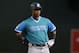 Seattle Mariners shortstop Jean Segura (2) in the first inning during a baseball game against the Arizona Diamondbacks, Friday, Aug. 24, 2018, in Phoenix. (AP Photo/Rick Scuteri)