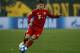 Bayern Midfield James David James Rodriguez controls the ball in the group E Champions League football club between AEK Athens and Bayern Munich at the Olympic Stadium in Athens, Tuesday 23 October 2018. (AP Foto / Thanassis Stavrakis)