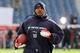 FOXBORO, MA - JANUARY 22: Kevin Faulk #33 of the New England Patriots warms up prior to playing against the Baltimore Ravens in AFC Championship Game at Gillette Stadium on January 22, 2012 in Foxboro, Massachusetts. (Photo by Jim Rogash/Getty Images)