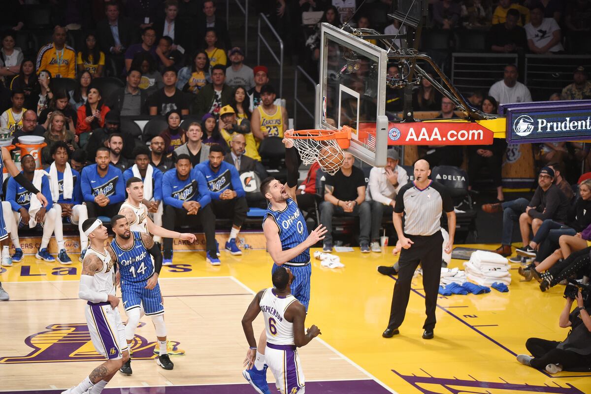 Nikola Vucevic, Magic Upset LeBron James, Lakers; JaVale &hellip;