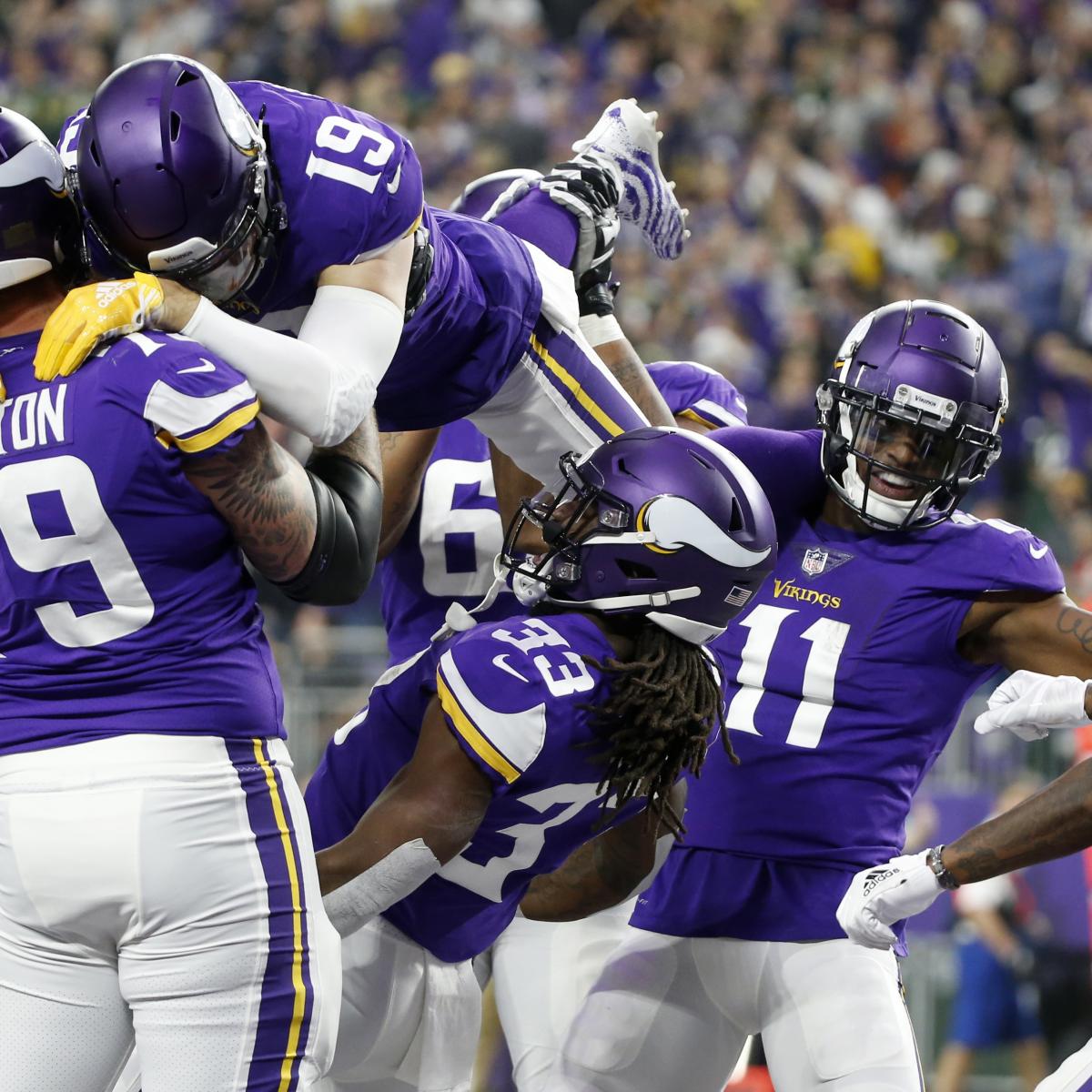 Watch: Vikings play limbo in touchdown celebration vs. Packers