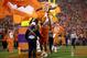 CLEMSON, SC - NOVEMBER 24: Christian Wilkins #42 picks up teammate Tavien Feaster #28 of the Clemson Tigers after a touchdown against the South Carolina Gamecocks during their game at Clemson Memorial Stadium on November 24, 2018 in Clemson, South Carolina. (Photo by Streeter Lecka/Getty Images)