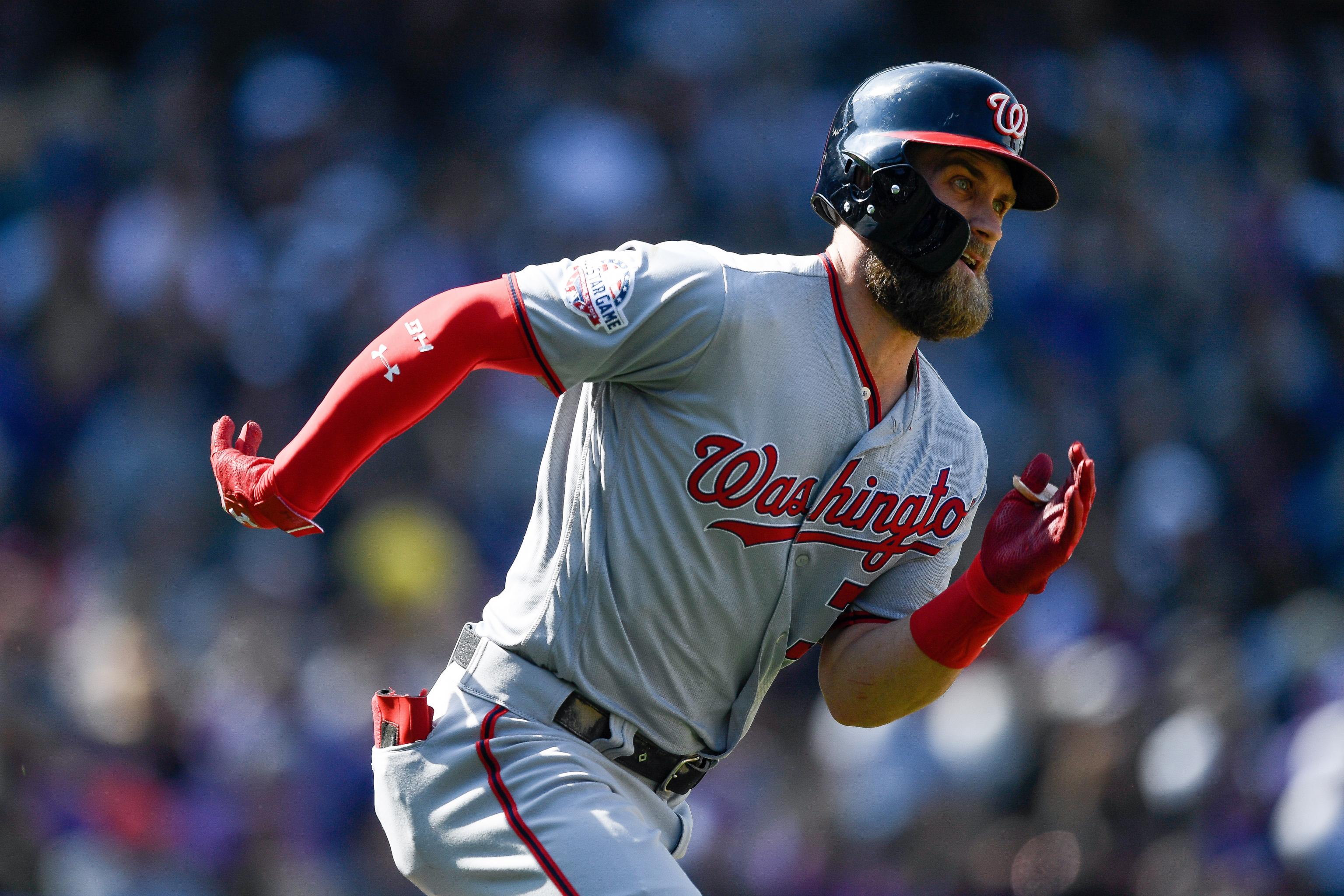 Nationals' OF Bryce Harper Exits 2013 MLB All-Star Game In 6th: 0