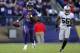 BALTIMORE, MARYLAND - NOVEMBER 25: Quarterback Lamar Jackson #8 of the Baltimore Ravens runs with the ball in the fourth quarter against the Oakland Raiders at M&T Bank Stadium on November 25, 2018 in Baltimore, Maryland. (Photo by Patrick Smith/Getty Images)