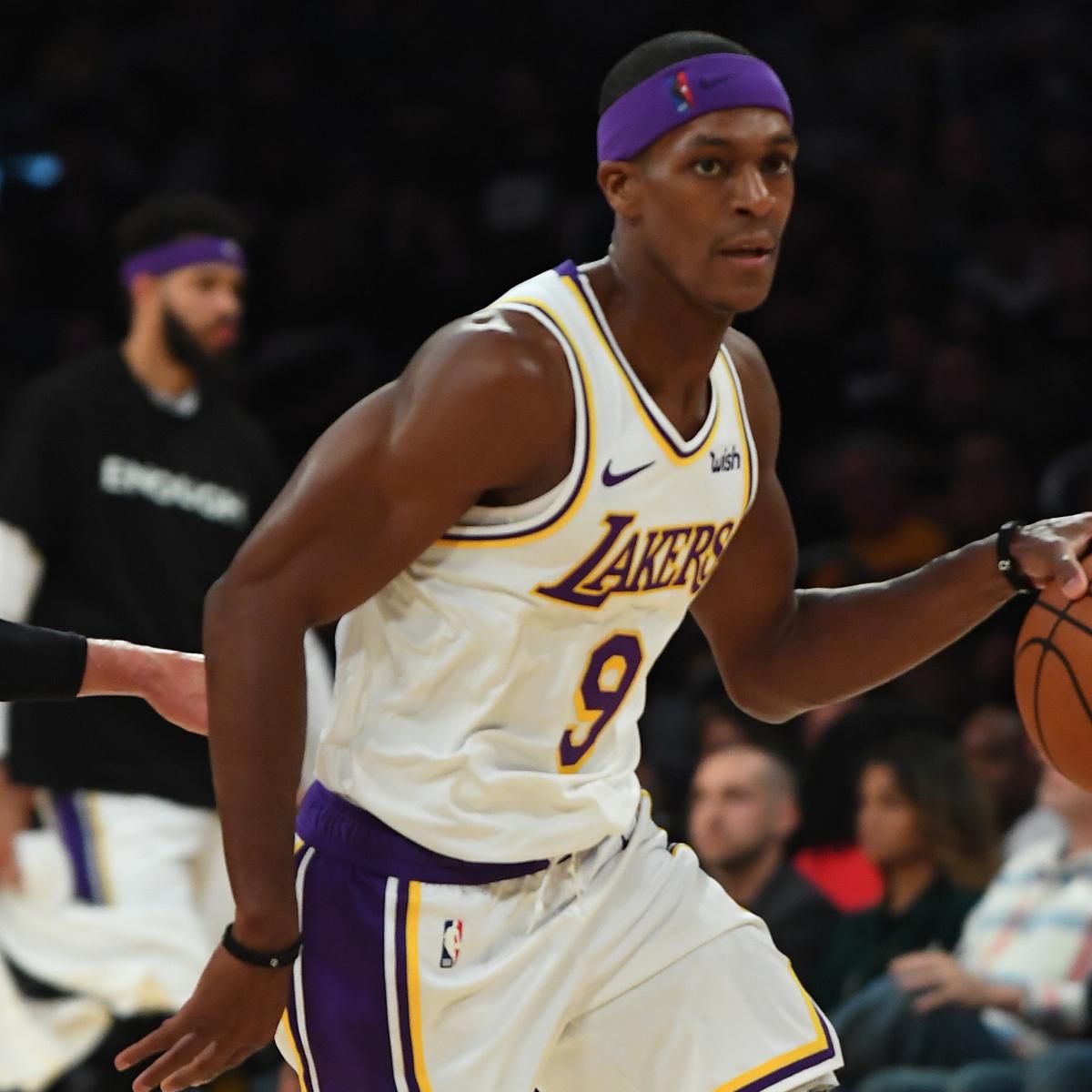 Lakers News: Rajon Rondo Suffers Setback in Recovery from Surgery on Hand Injury ...