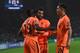 Liverpool's Senegalese midfielder Sadio Mane (L) celebrates with Liverpool's Egyptian midfielder Mohamed Salah and Liverpool's Brazilian midfielder Roberto Firmino (R) after scoring their third goal during the UEFA Champions League round of sixteen first leg football match between FC Porto and Liverpool at the Dragao stadium in Porto, Portugal on February 14, 2018.
Liverpool won the game 5-0. / AFP PHOTO / Francisco LEONG (Photo credit should read FRANCISCO LEONG/AFP/Getty Images)