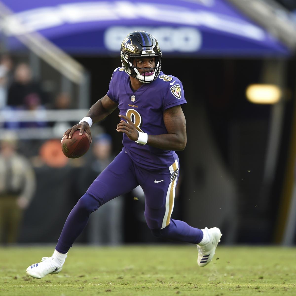 Lamar Jackson's X-Rays on Ankle Injury Reportedly Negative; QB Says He ...