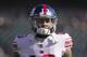 PHILADELPHIA, PA - NOVEMBER 25: Odell Beckham #13 of the New York Giants looks on prior to the game against the Philadelphia Eagles at Lincoln Financial Field on November 25, 2018 in Philadelphia, Pennsylvania. (Photo by Mitchell Leff/Getty Images)