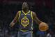 LOS ANGELES, CA - NOVEMBER 12: Draymond Green #23 of the Golden State Warriors dribbles the ball during the game against the Los Angeles Clippers on November 12, 2018 at STAPLES Center in Los Angeles, California. NOTE TO USER: User expressly acknowledges and agrees that, by downloading and or using this photograph, User is consenting to the terms and conditions of the Getty Images License Agreement. (Photo by Robert Laberge/Getty Images)
