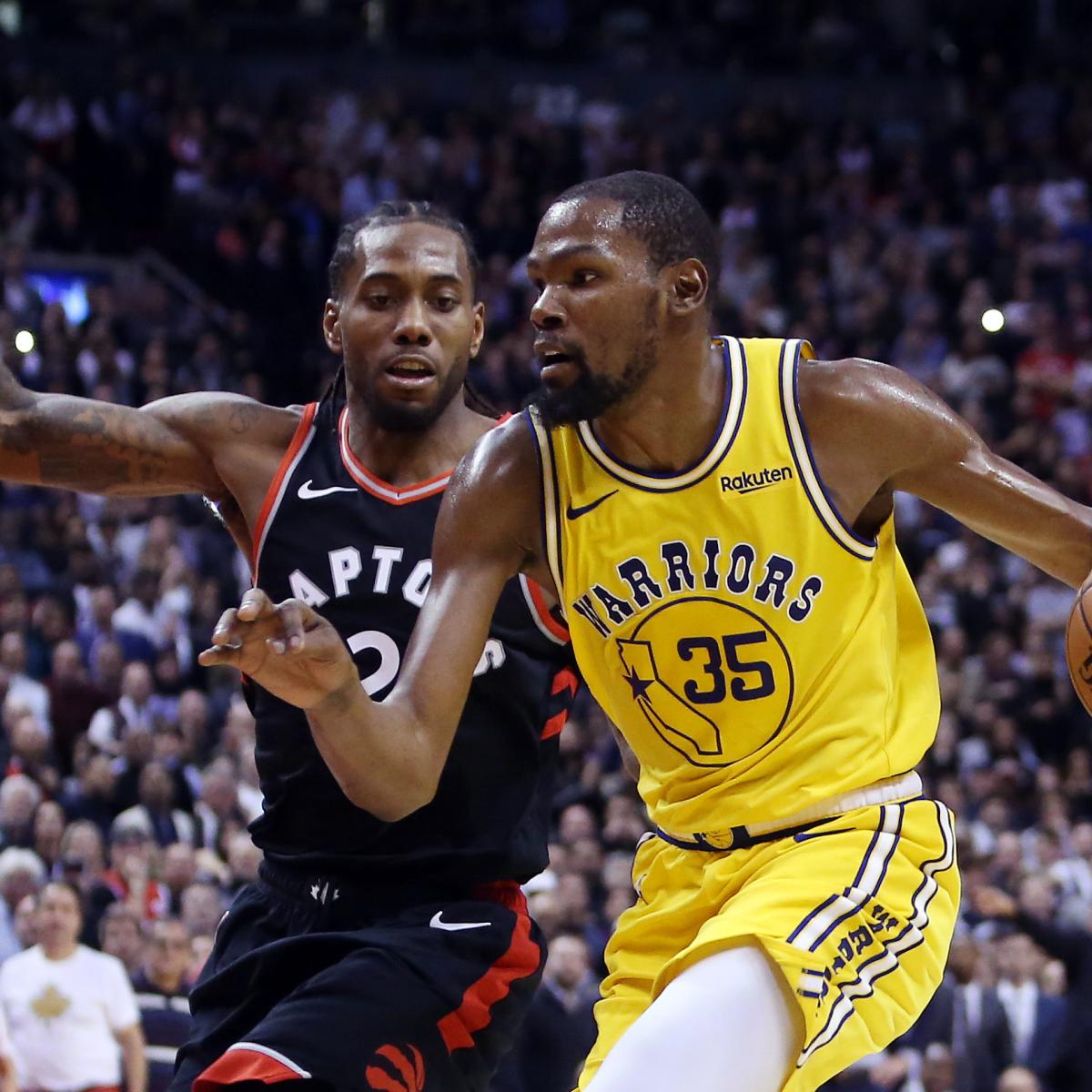 Kawhi Leonard, Kevin Durant Make It Official NBA Needs Warriors