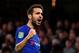 LONDON, ENGLAND - OCTOBER 31: Cesc Fabregas of Chelsea celebrates after scoring his team's third goal during the Carabao Cup Fourth Round match between Chelsea and Derby County at Stamford Bridge on October 31, 2018 in London, England. (Photo by Mike Hewitt/Getty Images)