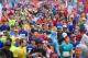 Runners take part in the Shanghai International Marathon in Shanghai on November 18, 2018. (Photo by - / AFP) / China OUT (Photo credit should read -/AFP/Getty Images)