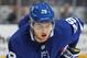 TORONTO, ON - APRIL 19: William Nylander #29 of the Toronto Maple Leafs waits for a faceoff against the Boston Bruins in Game Four of the Eastern Conference First Round in the 2018 Stanley Cup play-offs at the Air Canada Centre on April 19, 2018 in Toronto, Ontario, Canada. The Bruins defeated the Maple Leafs 3-1. (Photo by Claus Andersen/Getty Images) *** Local Caption *** William Nylander