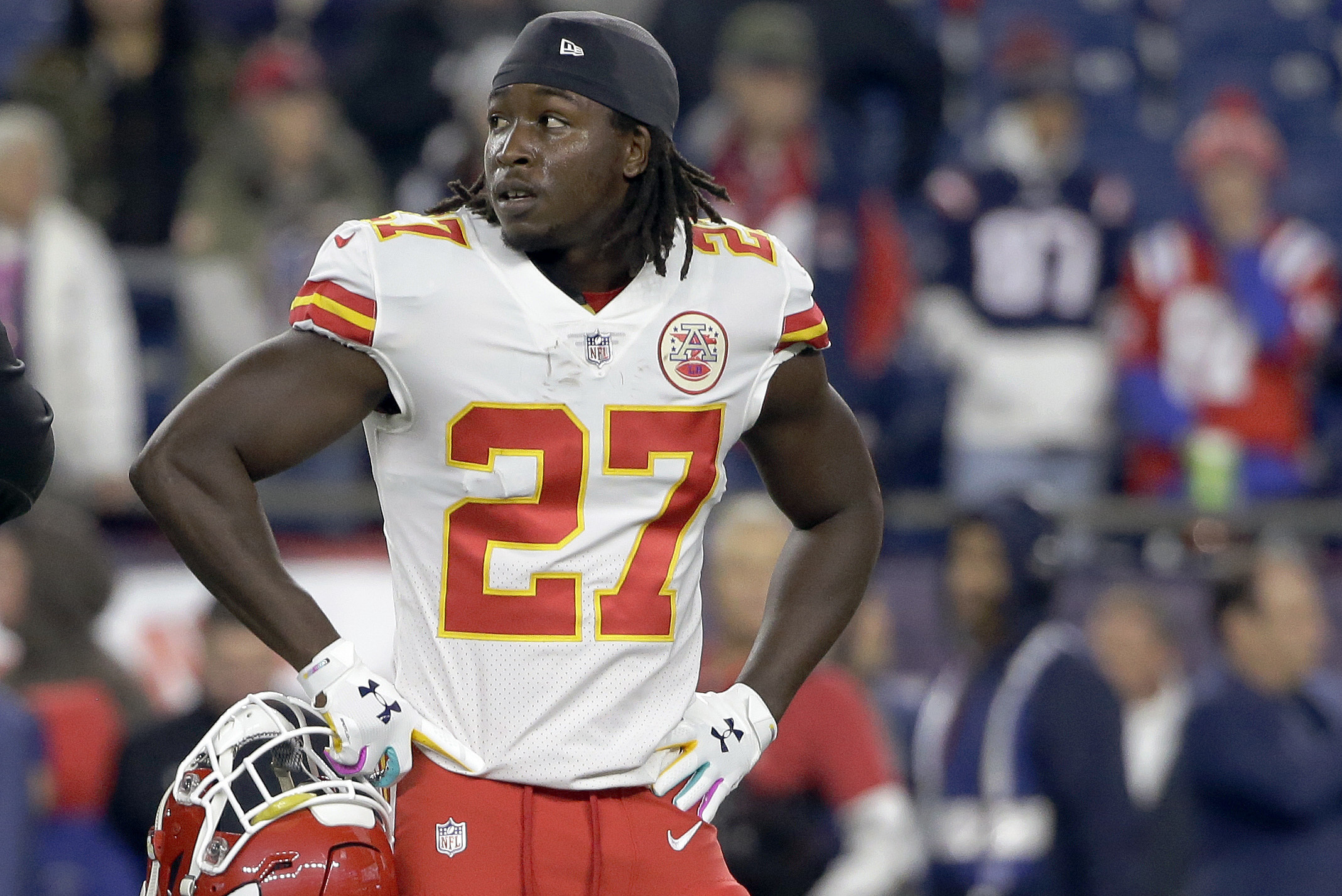 Kareem Hunt to Browns shows hitting women is pardonable