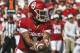 Oklahoma quarterback Kyler Murray (1) prepares to hand off in the first half of an NCAA college football game against Florida Atlantic in Norman, Okla., Saturday, Sept. 1, 2018. (AP Photo/Sue Ogrocki)