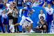 LEXINGTON, KY - SEPTEMBER 15: Zy'Aire Hughes #13 of the Kentucky Wildcats runs for a touchdown against the Murray State Racers at Commonwealth Stadium on September 15, 2018 in Lexington, Kentucky. (Photo by Andy Lyons/Getty Images)