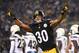 PITTSBURGH, PA - DECEMBER 02: James Conner #30 of the Pittsburgh Steelers reacts after a 1 yard rushing touchdown in the first quarter during the game against the Los Angeles Chargers at Heinz Field on December 2, 2018 in Pittsburgh, Pennsylvania. (Photo by Justin Berl/Getty Images)
