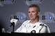 FILE - In this Dec. 2, 2018, file photo, Ohio State head coach Urban Meyer takes part in a news conference following the Big Ten championship NCAA college football game against Northwestern, in Indianapolis. Ohio State says Urban Meyer will retire after the Rose Bowl and assistant Ryan Day will be the next head coach. After seven years and a national championship at Ohio State, the 54-year-old Meyer will formally announce his departure Tuesday, Dec. 4, 2018, at a news conference. (AP Photo/Michael Conroy, File)