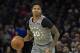 Philadelphia 76ers' Markelle Fultz in action during the first half of an NBA basketball game against the Utah Jazz, Friday, Nov. 16, 2018, in Philadelphia. The 76ers won 113-107. (AP Photo/Chris Szagola)