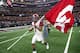 Oklahoma quarterback Kyler Murray (1) celebrates after beating Texas 39-27 in the Big 12 Conference championship NCAA college football game on Saturday, Dec. 1, 2018, in Arlington, Texas. (AP Photo/Jeffrey McWhorter)