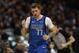 DALLAS, TEXAS - DECEMBER 04: Luka Doncic #77 of the Dallas Mavericks during play against the Portland Trail Blazers at American Airlines Center on December 04, 2018 in Dallas, Texas. NOTE TO USER: User expressly acknowledges and agrees that, by downloading and or using this photograph, User is consenting to the terms and conditions of the Getty Images License Agreement. (Photo by Ronald Martinez/Getty Images)