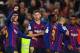 BARCELONA, SPAIN - DECEMBER 02: Carles Alena of Barcelona (L) celebrates as he scores his team's second goal with team mates during the La Liga match between FC Barcelona and Villarreal CF at Camp Nou on December 2, 2018 in Barcelona, Spain. (Photo by David Ramos/Getty Images)
