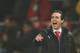 Arsenal's Spanish head coach Unai Emery gestures on the touchline during the English Premier League football match between Manchester United and Arsenal at Old Trafford in Manchester, north west England, on December 5, 2018. (Photo by Oli SCARFF / AFP) / RESTRICTED TO EDITORIAL USE. No use with unauthorized audio, video, data, fixture lists, club/league logos or 'live' services. Online in-match use limited to 120 images. An additional 40 images may be used in extra time. No video emulation. Social media in-match use limited to 120 images. An additional 40 images may be used in extra time. No use in betting publications, games or single club/league/player publications. / (Photo credit should read OLI SCARFF/AFP/Getty Images)