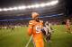 Denver Broncos outside linebacker Von Miller (58) leaves the field after an NFL football game against the Pittsburgh Steelers, Sunday, Nov. 25, 2018, in Denver. The Broncos won 24-17. (AP Photo/Jack Dempsey)