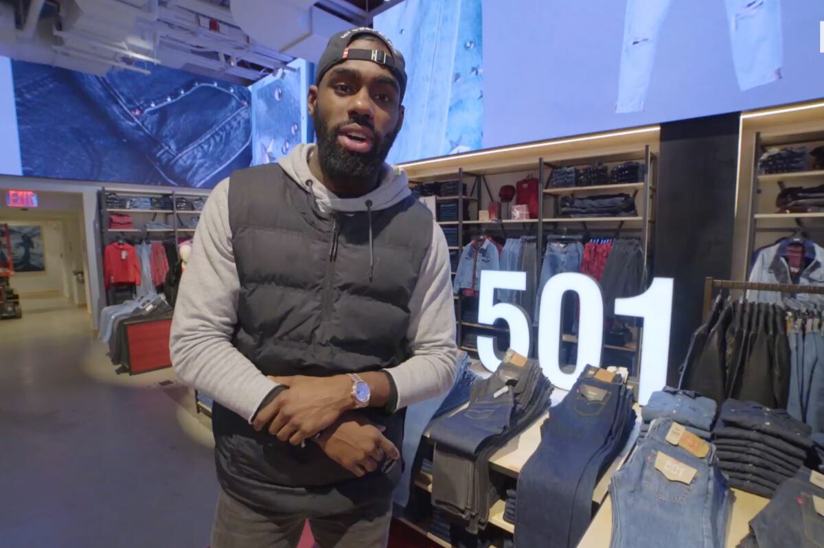 NBA Star Tim Hardaway Jr. Surprises Fan with New Kicks and Levi's Jeans | Bleacher Report | Latest News, Videos and Highlights