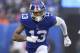New York Giants wide receiver Odell Beckham (13) in action against the Chicago Bears during an NFL football game on Sunday, Dec. 2, 2018, in East Rutherford, N.J. (AP Photo/Rich Schultz)
