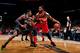 WASHINGTON, DC - DECEMBER 1: Markieff Morris #5 of the Washington Wizards handles the ball against the Brooklyn Nets on December 1, 2018 at Capital One Arena in Washington, DC. NOTE TO USER: User expressly acknowledges and agrees that, by downloading and or using this Photograph, user is consenting to the terms and conditions of the Getty Images License Agreement. Mandatory Copyright Notice: Copyright 2018 NBAE (Photo by Ned Dishman/NBAE via Getty Images)