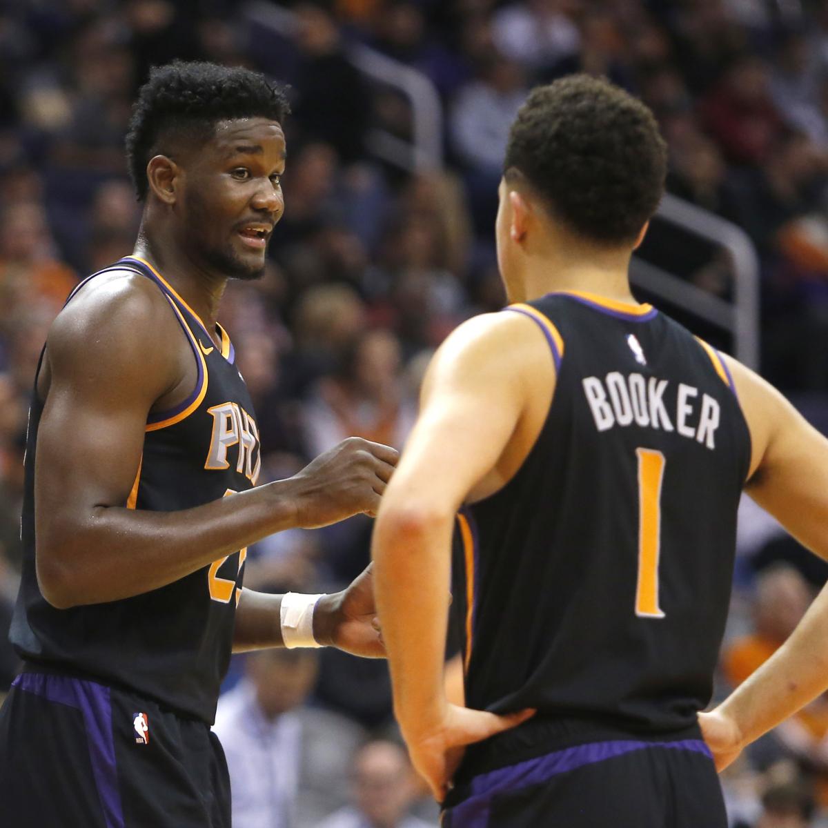 Report: Deandre Ayton, Devin Booker Exchanged Words After Loss vs. Trail Blazers | Bleacher Report | Latest News, Videos and Highlights