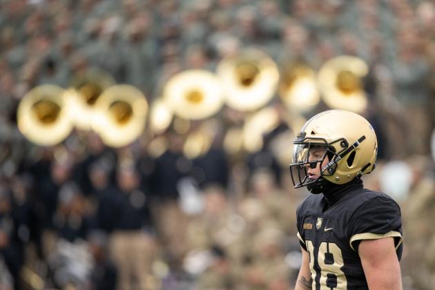 WEST POINT, NY - NOVEMBER 17: Camden Harrison #88 of the Army Black Knights during a game against the Colgate Raiders at Michie Stadium on November 17, 2018 in West Point, New York. (Photo by Dustin Satloff/Getty Images)