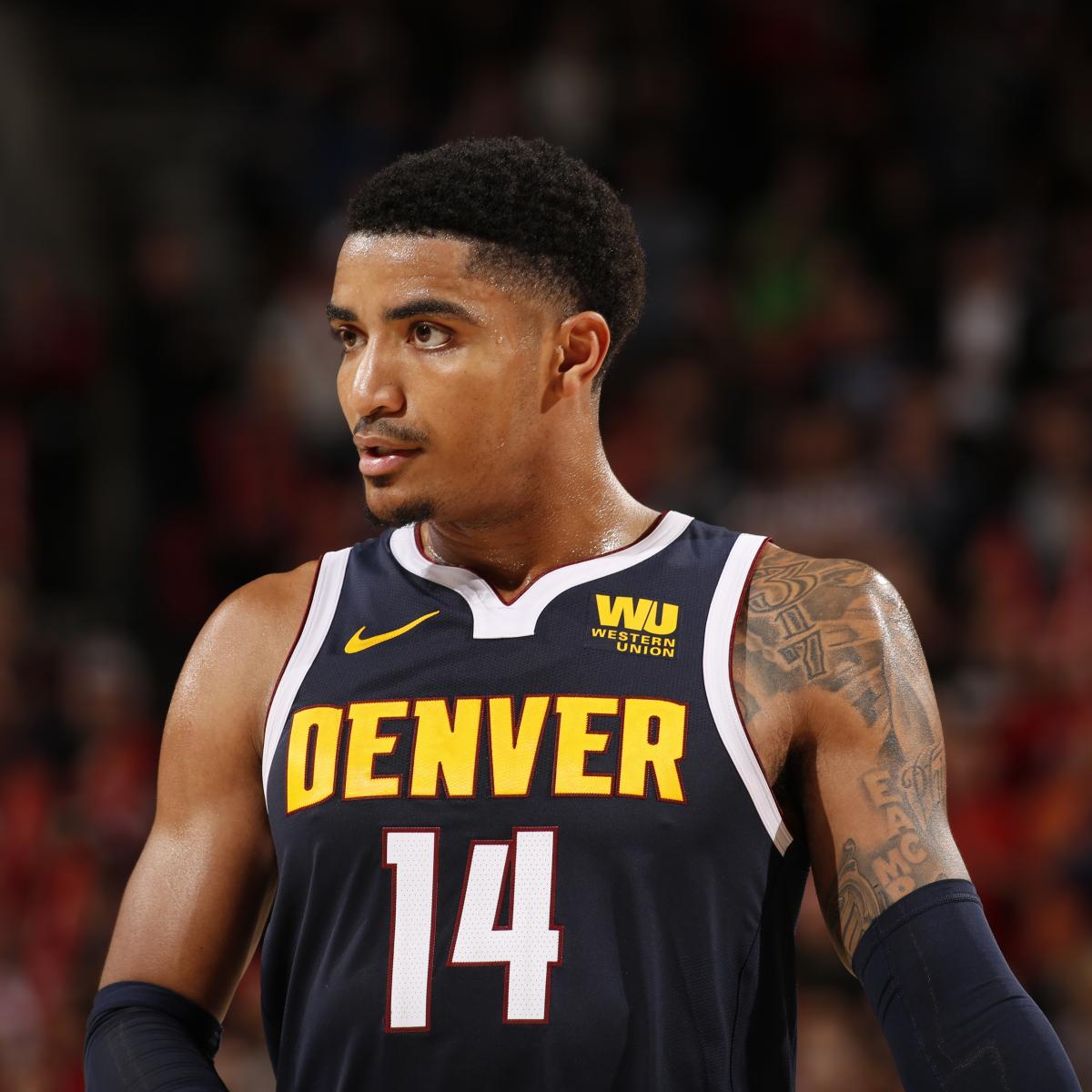Woj: Nuggets' Gary Harris Out 3-4 Weeks to Rehab Hip Injury | Bleacher Report | Latest News, Videos and Highlights