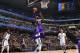 MEMPHIS, TN - DECEMBER 8: LeBron James #23 of the Los Angeles Lakers shoots the ball against the Memphis Grizzlies on December 8, 2018 at FedExForum in Memphis, Tennessee. NOTE TO USER: User expressly acknowledges and agrees that, by downloading and or using this photograph, User is consenting to the terms and conditions of the Getty Images License Agreement. Mandatory Copyright Notice: Copyright 2018 NBAE (Photo by Jesse D. Garrabrant/NBAE via Getty Images)