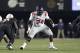 Mississippi offensive lineman Greg Little (74) plays against Vanderbilt in the second half of an NCAA college football game Saturday, Nov. 17, 2018, in Nashville, Tenn. (AP Photo/Mark Humphrey)