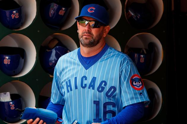 OAKLAND, CA - AUGUST 06:  Brandon Hyde #16 of the Chicago Cubs stands in the dugout before the game against the Oakland Athletics at the Oakland Coliseum on August 6, 2016 in Oakland, California. The Chicago Cubs defeated the Oakland Athletics 4-0. (Photo by Jason O. Watson/Getty Images)
